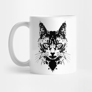 Cute Cat Illusion Design, Funny Cat Lover Gift Idea Mug